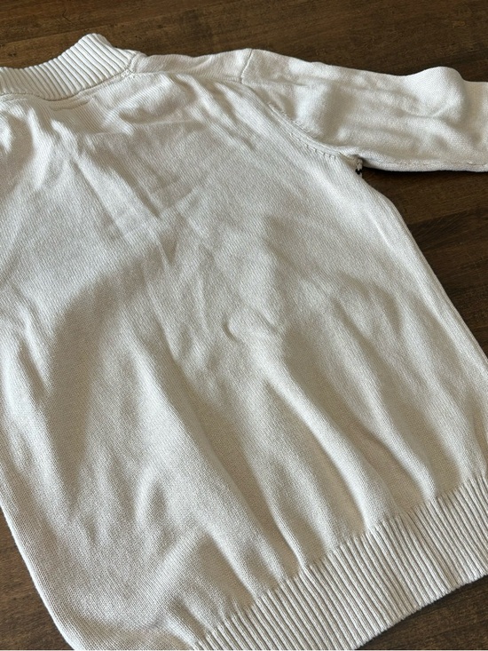 Vintage Weatherproof Nordic Quarter Zip Sweater | Cream | Size M | NWOT - Picture 11 of 12